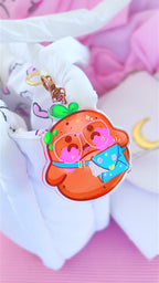 Potatoe Mail | Clear Epoxy Acrylic Backpack Keychain