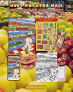 Off To The Market | July Potatoe Mail Bundles