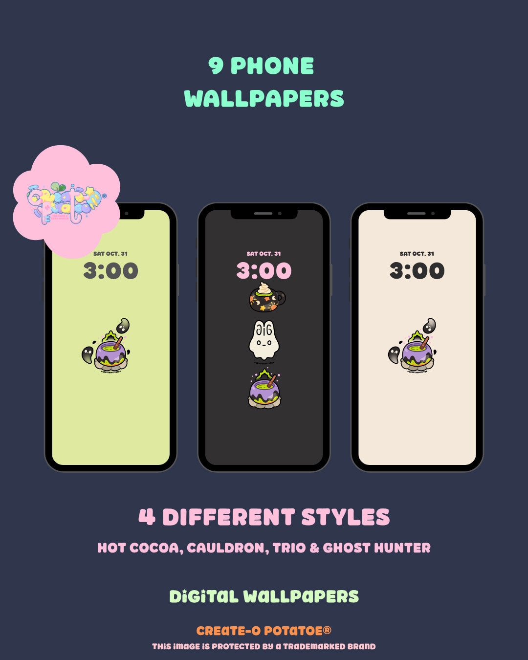 Ghostly Encounters | OCtober 2026 Wallpapers