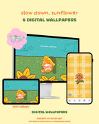 Slow Down, Sunflower | August 2026 Wallpapers