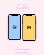 Tulips & Teddy | April Wallpapers