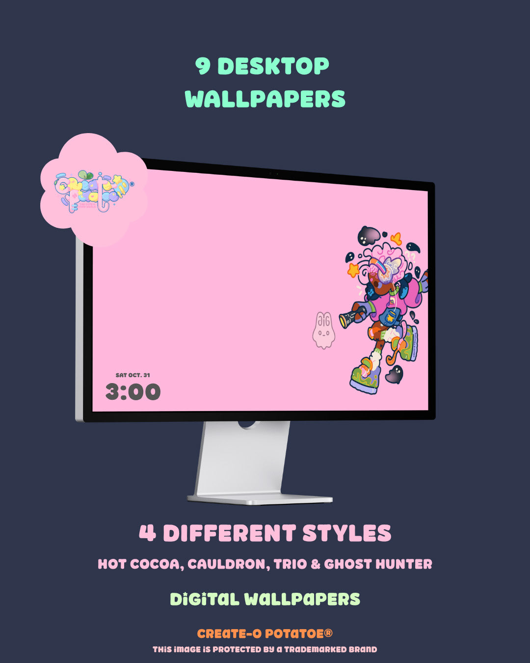 Ghostly Encounters | OCtober 2026 Wallpapers