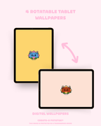 Tulips & Teddy | April Wallpapers