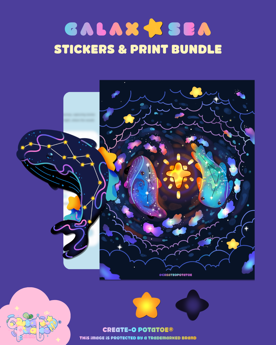 Galax✧Sea | May Potatoe Mail Bundles