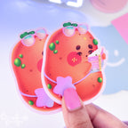 Bookworm Potatoe Sticker | Kawaii Die-Cut Vinyl Decal Sticker by Create-O Potatoe®