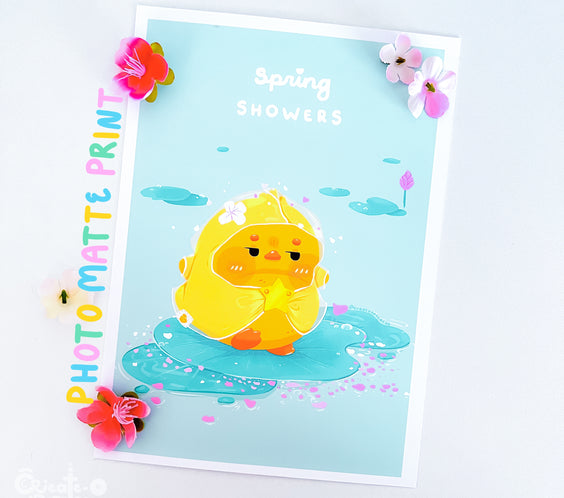 봄소나기🌸 | 인쇄물 