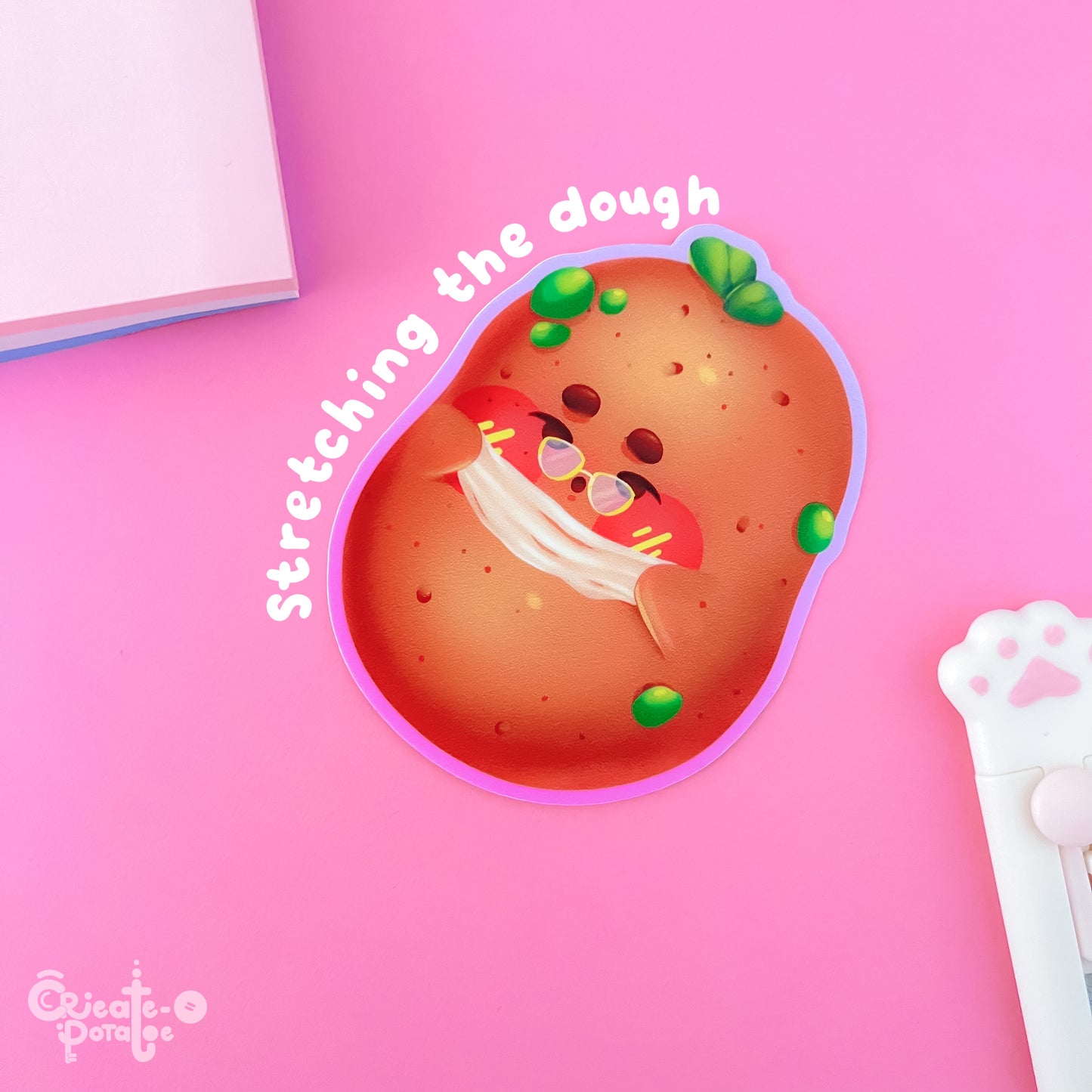 POTATOE BREAD | sticker pack