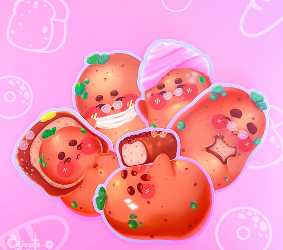 POTATOE BREAD | sticker pack