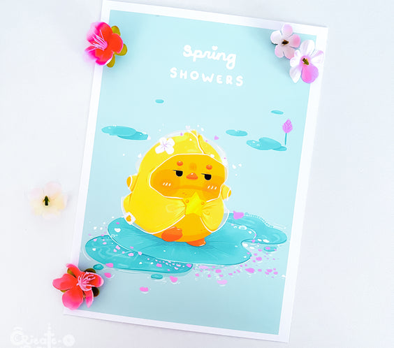 봄소나기🌸 | 인쇄물 