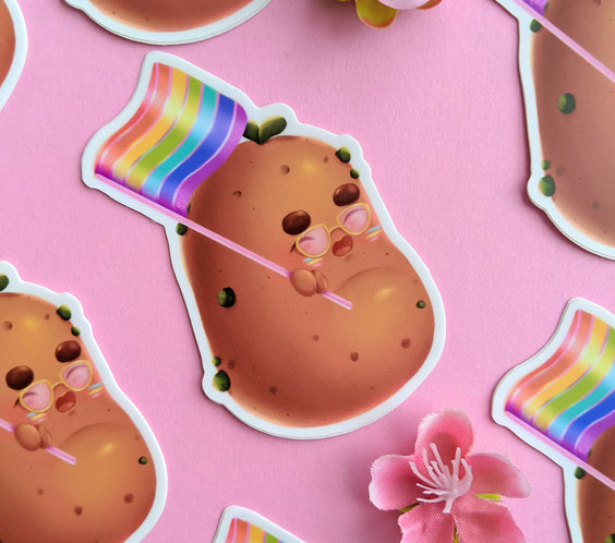 (seconds) Potatoe Pride (OLD) | die-cut sticker