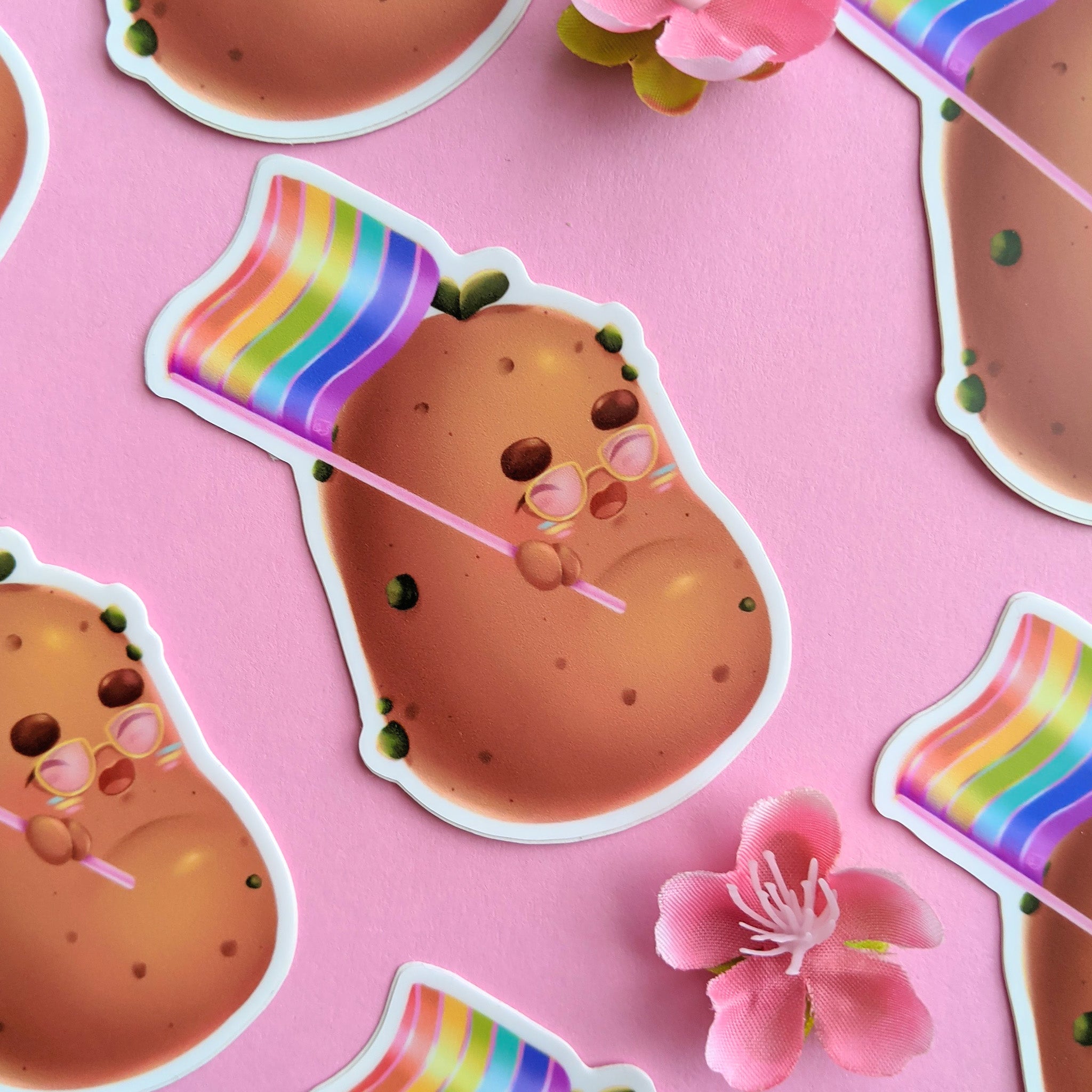 (seconds) Potatoe Pride (OLD) | die-cut sticker