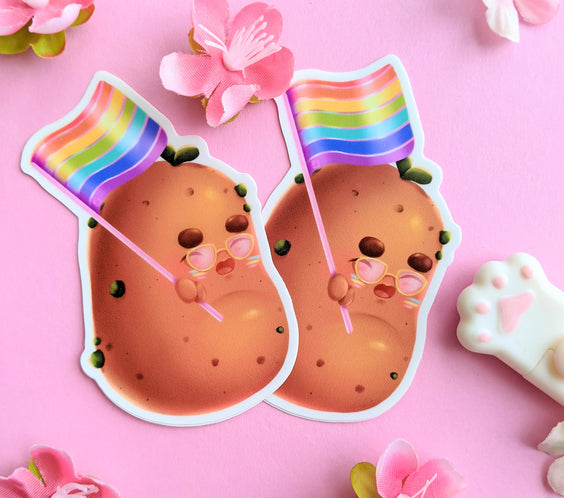 (seconds) Potatoe Pride (OLD) | die-cut sticker