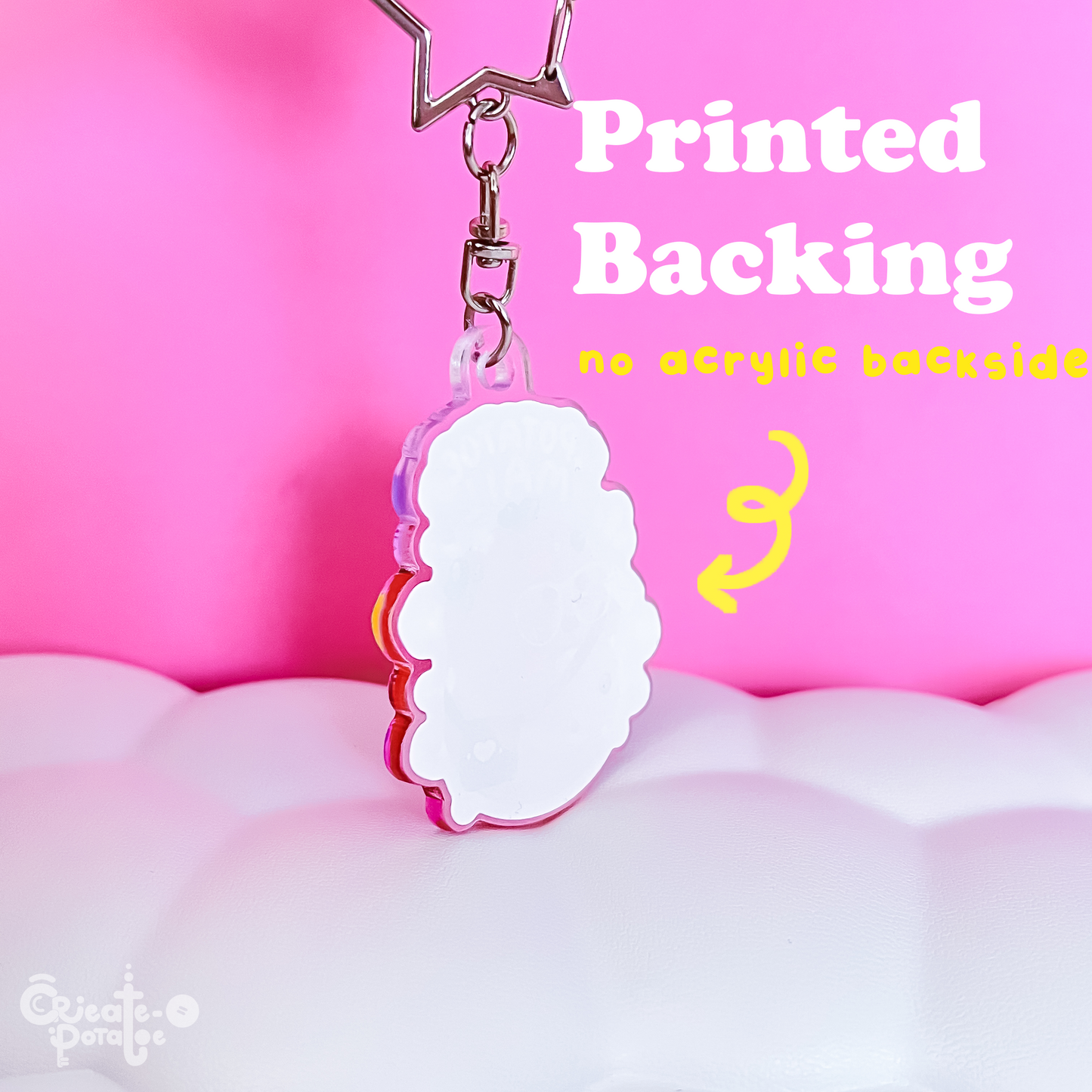 (seconds) Potatoe Mail | Acrylic Keychain | Homeware & Accessories