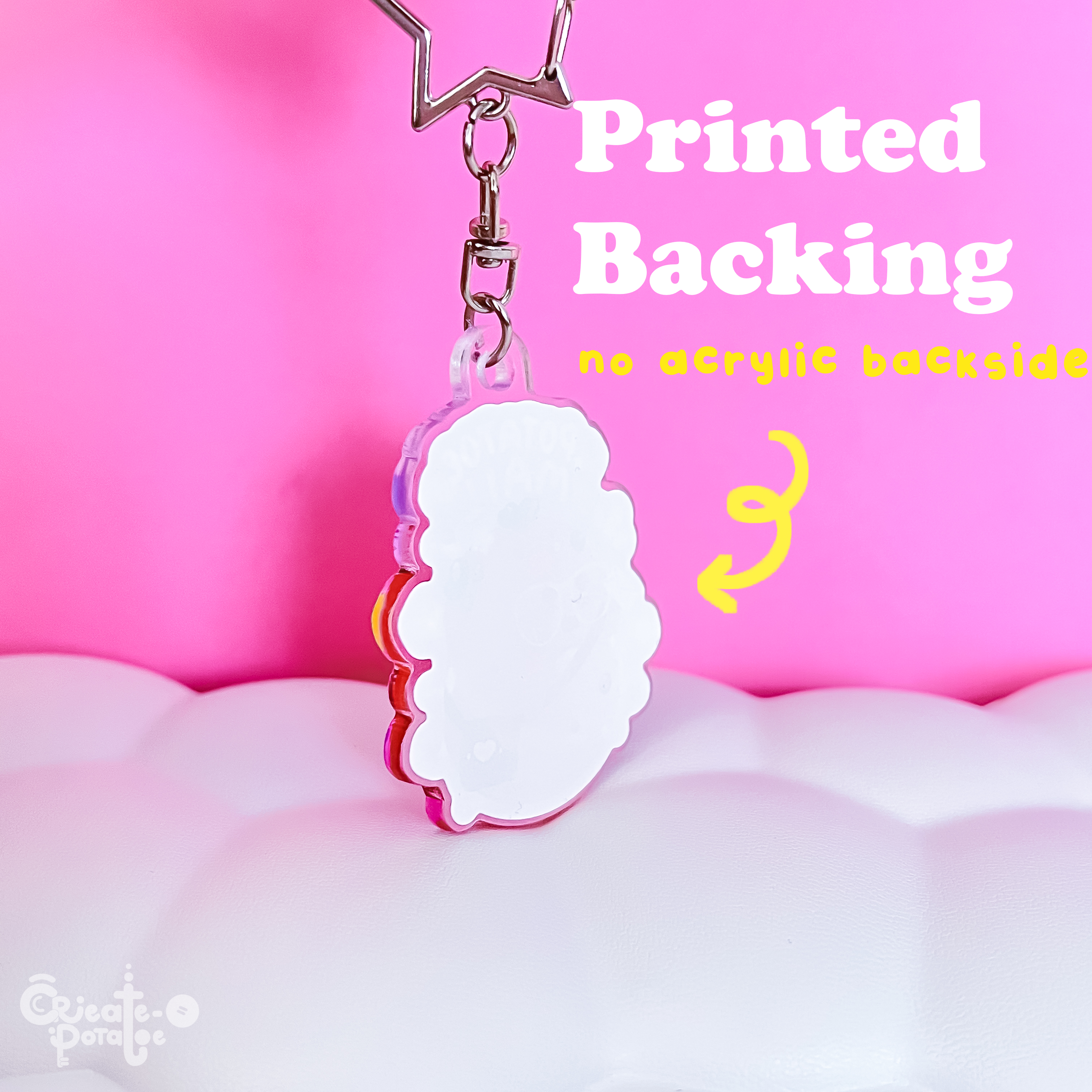 (seconds) Potatoe Mail | Acrylic Keychain | Homeware & Accessories