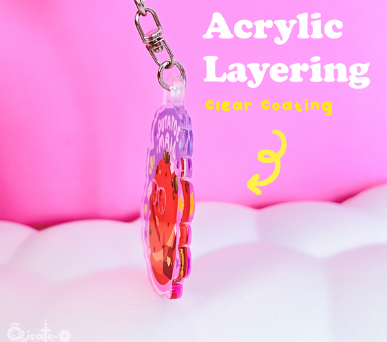 (seconds) Potatoe Mail | Acrylic Keychain | Homeware & Accessories