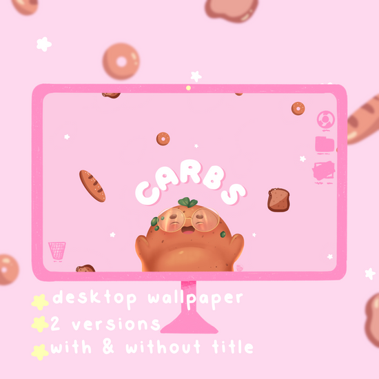 CARBS! Productive Potatoe Digital Downloads | iOS, iPadOS, & android compatible