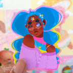 POPPY | pride sticker by Create-O Potatoe®