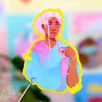 Arlo pride sticker | Die-Cut Vinyl Decal by Create-O Potatoe®