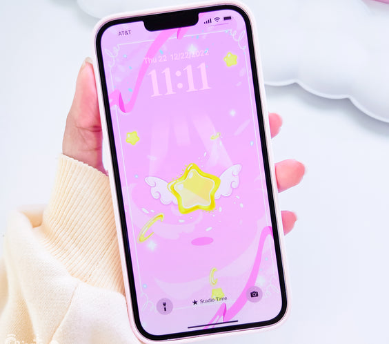 PINK MAGICAL STAR | iOS, iPadOS, & android theme