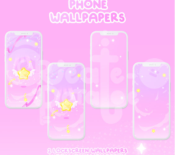 PINK MAGICAL STAR | iOS, iPadOS, & android theme