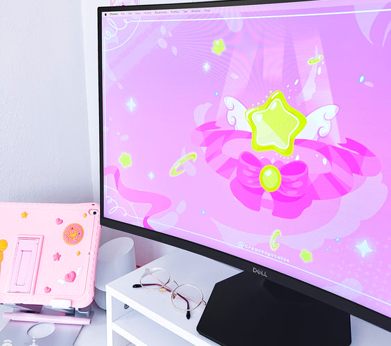 PINK MAGICAL STAR | iOS, iPadOS, & android theme