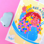 YOU ARE A STAR | art print by Create-O Potatoe®