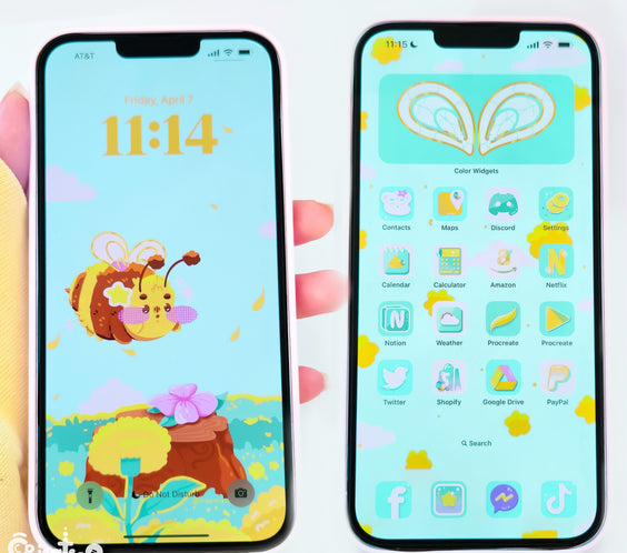 FINDING SPRING | iOS, iPadOS, & android theme