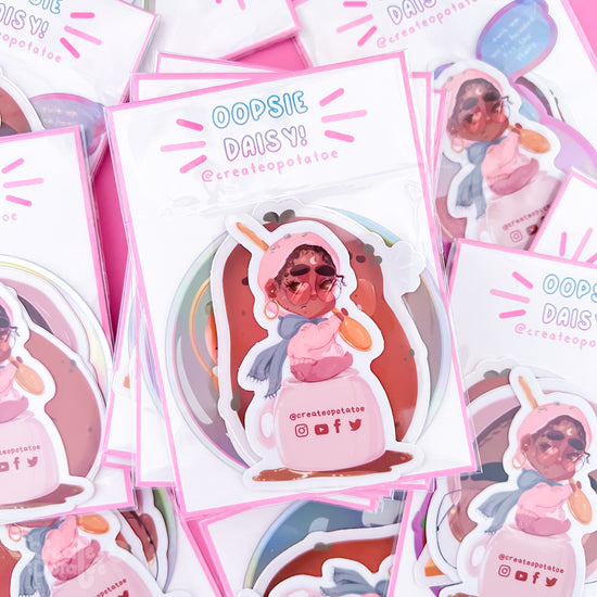 Oopsie Daisy Sticker Pack | Die-Cut Vinyl Decal