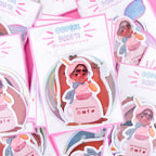 Oopsie Daisy Sticker Pack | Die-Cut Vinyl Decal by Create-O Potatoe®