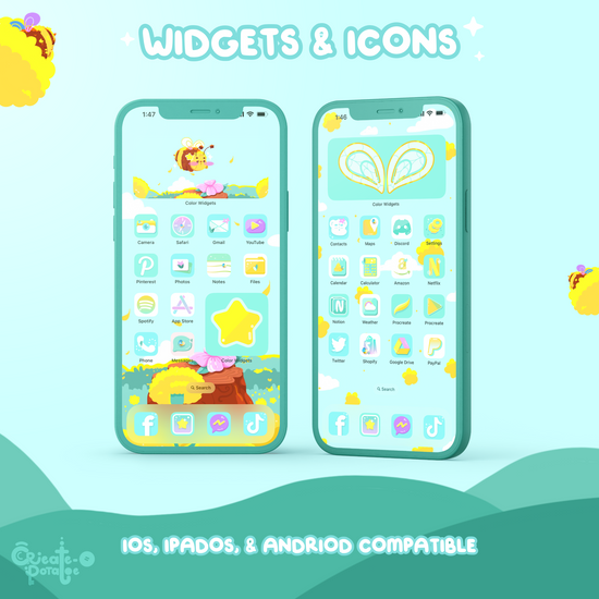 FINDING SPRING | iOS, iPadOS, & android theme